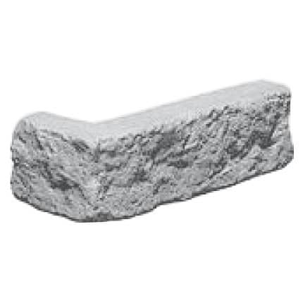 Купить Угловой элемент KR Professional Выветренный туф 03022 белый по низкой цене