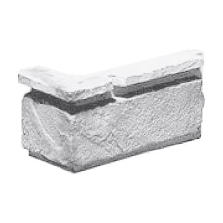 Купить Угловой элемент KR Professional Горное шале 53022 белый по низкой цене