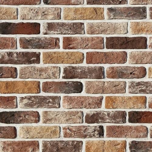 Купить Кирпич White Hills Брюгге Брик 318-90 декоративный бежево-коричневый по низкой цене