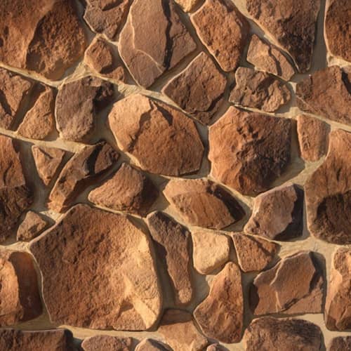 Купить Искусственный камень White Hills Рутланд 601-40 коричневый по низкой цене