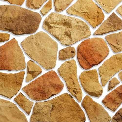 Купить Искусственный камень KR Professional Бут 08080 оранжевый по низкой цене