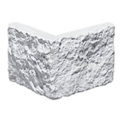 Купить Угловой элемент KR Professional Карельское плато 03922 белый по низкой цене