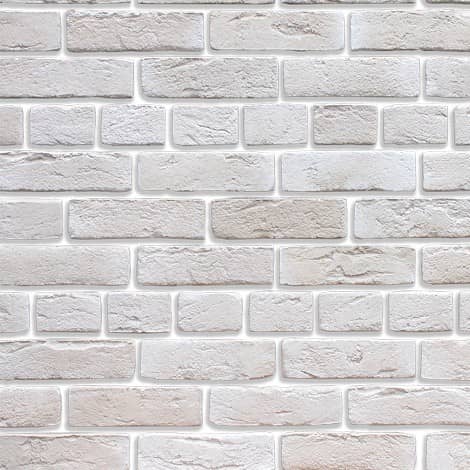 Купить Кирпич KR Professional Старый декоративный кирпич 36020 тычковый белый по низкой цене