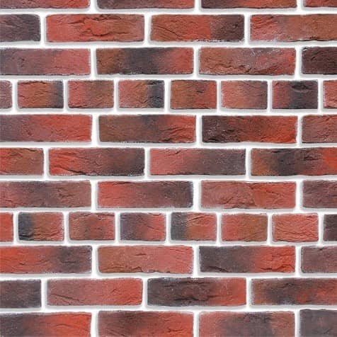 Купить Кирпич KR Professional Старый декоративный кирпич 36090 тычковый серо-красный по низкой цене