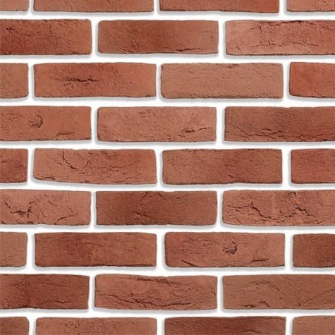 Купить Кирпич KR Professional Старый декоративный кирпич 36590 тычковый красный по низкой цене