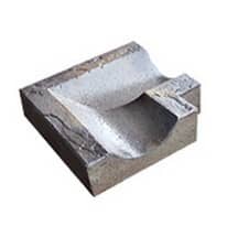 Купить Водоотвод KR Professional 77012 из искусственного камня угловой серый по низкой цене