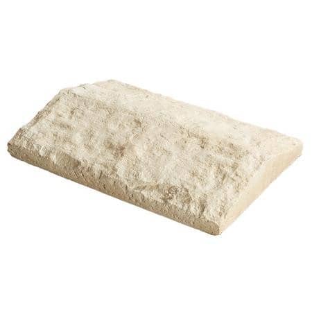 Купить Доска KR Professional 87530 накрывочная, из искусственного камня, двухскатная, бежевая по низкой цене