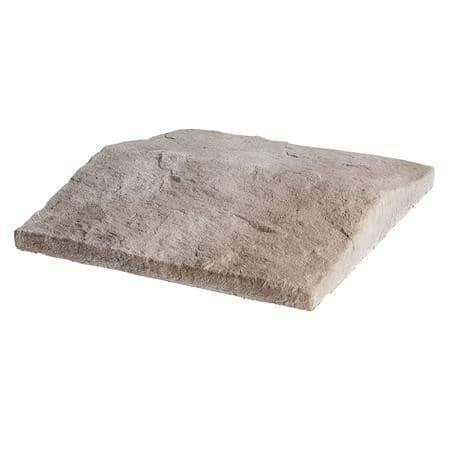 Купить Доска KR Professional 87010 накрывочная, из искусственного камня, двухскатная, серая по низкой цене