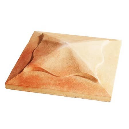 Купить Плита KR Professional 85060 накрывочная, из искусственного камня, четырехскатная, песочная по низкой цене