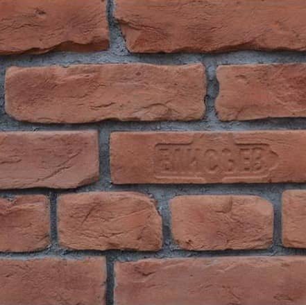 Купить Искусственный камень Imperator Bricks Cтаринная мануфактура ложок Петергоф светло красный по низкой цене