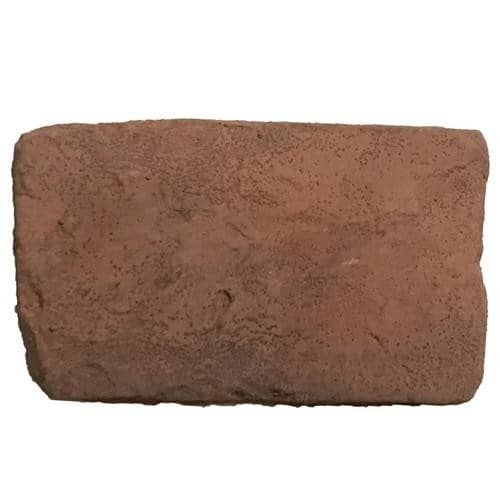 Купить Искусственный камень Imperator Bricks Cтаринная мануфактура тычковый Петергоф 2 светло красный с темным напылением по низкой цене
