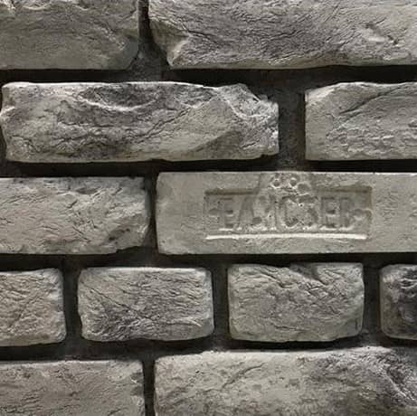 Купить Искусственный камень Imperator Bricks Cтаринная мануфактура тычковый серый по низкой цене