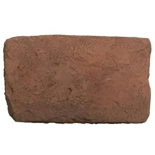 Купить Искусственный камень Imperator Bricks Императорский кирпич тычковый Петергоф 2 светло красный с темным напылением по низкой цене