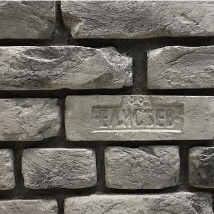 Купить Искусственный камень Imperator Bricks Императорский кирпич тычковый серый по низкой цене
