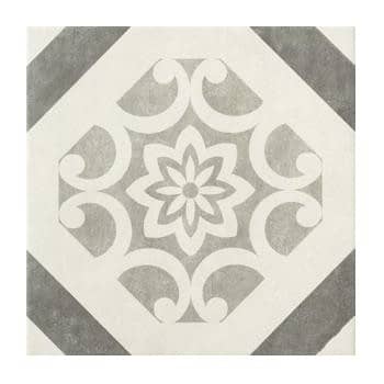 Купить Керамогранит Epoca Art Deco Dec Grey 32.5x32.5 см по низкой цене