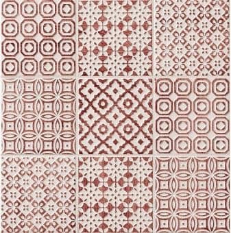 Купить Плитка Bayker Batik Deco Ciliegia керамическая 100х100 мм по низкой цене