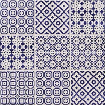 Купить Плитка Bayker Batik Deco Cobalto керамическая 100х100 мм по низкой цене