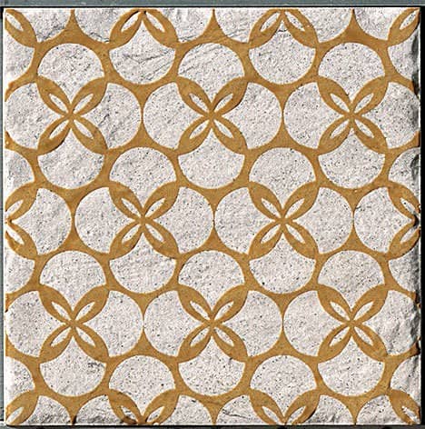 Купить Керамогранит Serenissima Cir Biarritz Inserto Aloha Ecru 200х200 мм по низкой цене