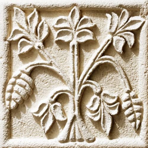 Купить Барельеф KR Professional Владимирская Русь Древо жизни 81330 из искусственного камня бежевый по низкой цене