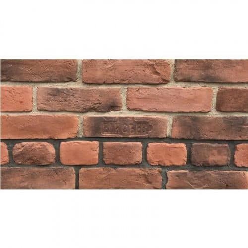 Купить Искусственный камень Imperator Bricks Cтаринная мануфактура ложок Петергоф 2 светло красный с темным напылением по низкой цене