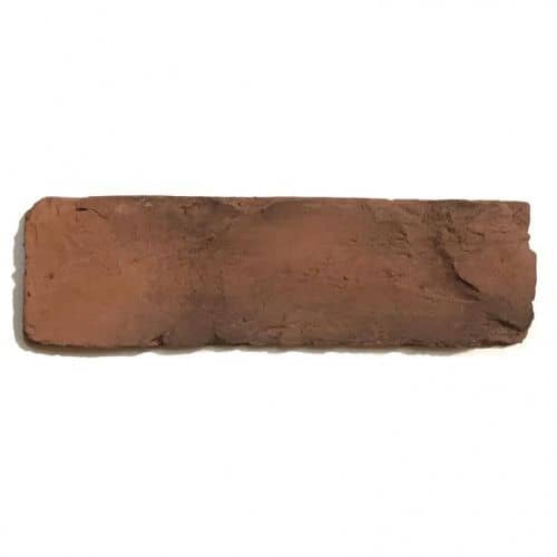 Купить Искусственный камень Imperator Bricks Императорский кирпич ложок Петергоф 2 светло красный с темным напылением по низкой цене