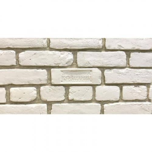 Купить Искусственный камень Imperator Bricks Императорский кирпич ложок белый по низкой цене