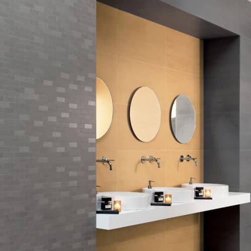 Купить Мозаика Atlas Concorde Arty Charcoal Minibrick керамическая по низкой цене