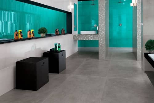 Купить Мозаика Atlas Concorde Dwell Turquoise L керамическая по низкой цене