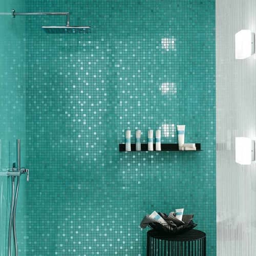 Купить Мозаика Atlas Concorde Dwell Turquoise Q керамическая по низкой цене
