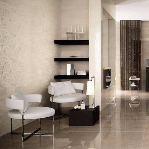 Купить Плитка Atlas Concorde Mark Ivory Damask керамическая 800х400 мм по низкой цене