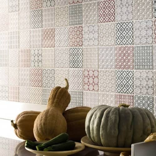 Купить Плитка Bayker Batik Deco Ciliegia керамическая 100х100 мм по низкой цене