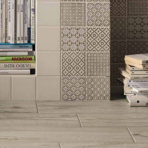 Купить Плитка Bayker Batik Deco Peltro керамическая 100х100 мм по низкой цене
