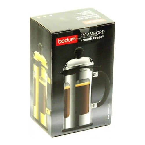 Купить Френч-пресс Bodum Chambord, хром, 1 л по низкой цене