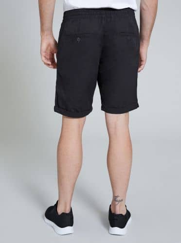 Купить Шорты-бермуды Piazza Italia чёрные по низкой цене