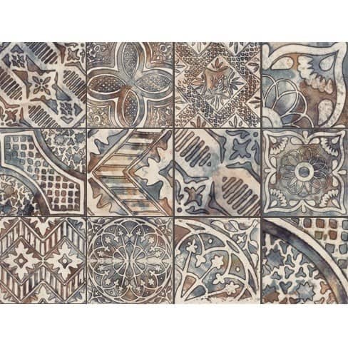 Купить Плитка Mainzu Milano Decor Сentury Blue керамическая 200х200 мм по низкой цене