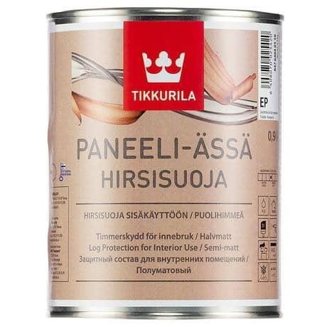 Купить Состав Tikkurila Paneeli Assa Hirsisuoja защитный 9 л по низкой цене