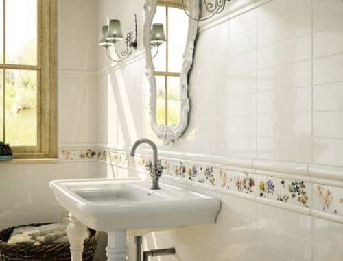 Купить Плитка Ape Ceramica Vintage White керамическая 300х75 мм по низкой цене