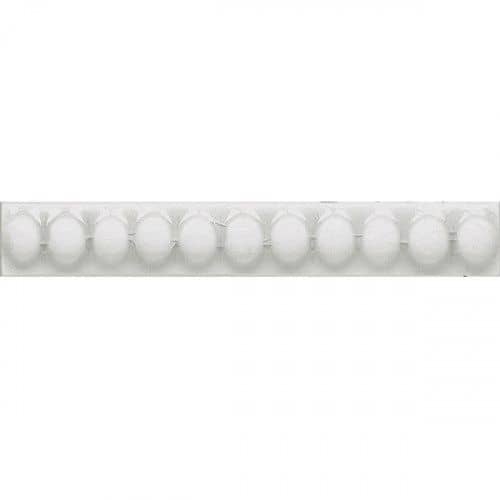 Купить Бордюр Elios Wine Country Bead Liner White керамический 150x20 мм по низкой цене
