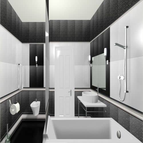Купить Декор Dual Gres London Mosaico Deluxe Black 600х300 мм по низкой цене