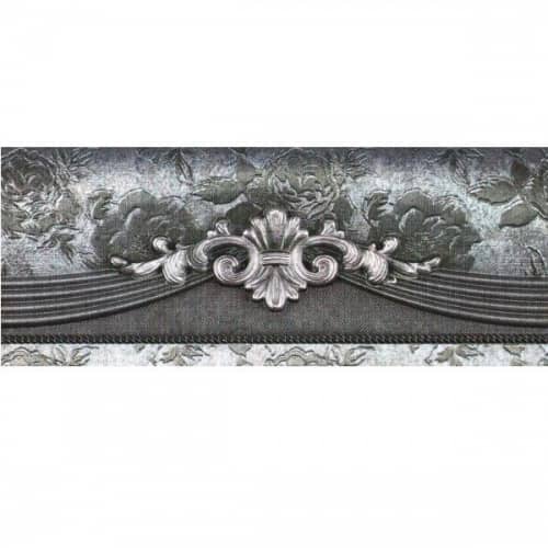 Купить Бордюр Rocersa Habitat Cenefa silver 200X80 мм по низкой цене