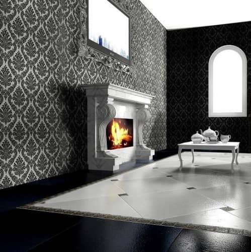 Купить Плитка Emigres Riga Black керамическая 600х600 мм по низкой цене