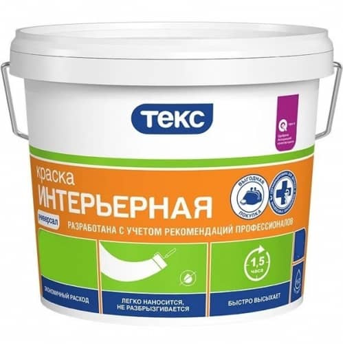 Купить Краска Текс Универсал интерьерная 7 кг по низкой цене