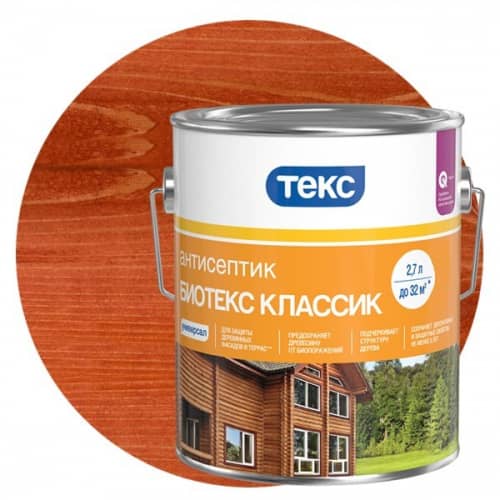 Купить Антисептик Текс Биотекс Классик Универсал рябина 2,7 л по низкой цене