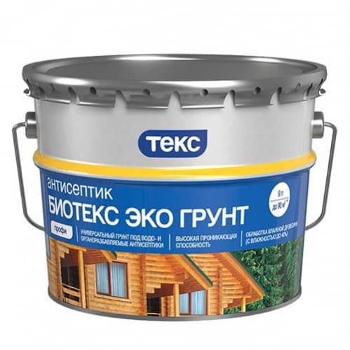Купить Антисептик Текс Биотекс Эко Грунт Профи 9 л по низкой цене