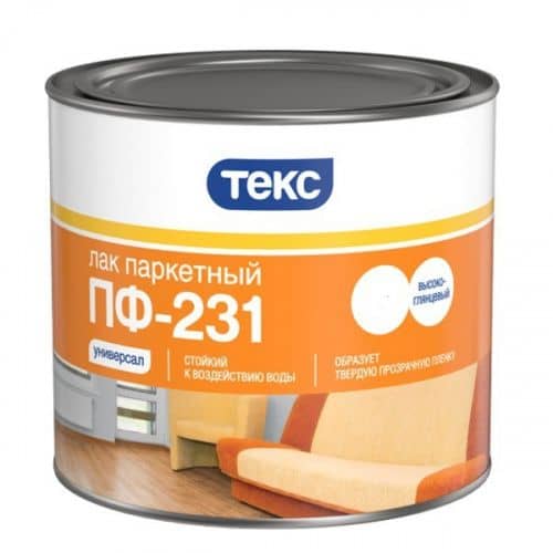 Купить Лак Текс ПФ-231 Универсал паркетный 17 кг по низкой цене