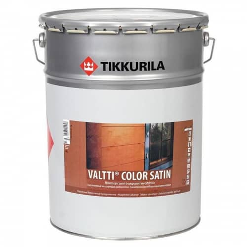 Купить Антисептик Tikkurila Valtti Color Satin EС 18 л по низкой цене
