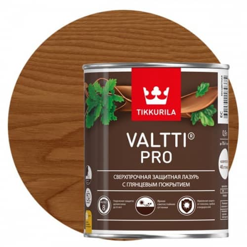 Купить Антисептик Tikkurila Valtti Pro красное дерево 0,9 л по низкой цене