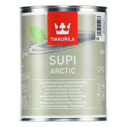 Купить Состав Tikkurila Supi Arctic EP защитный для бани 0,9 л по низкой цене