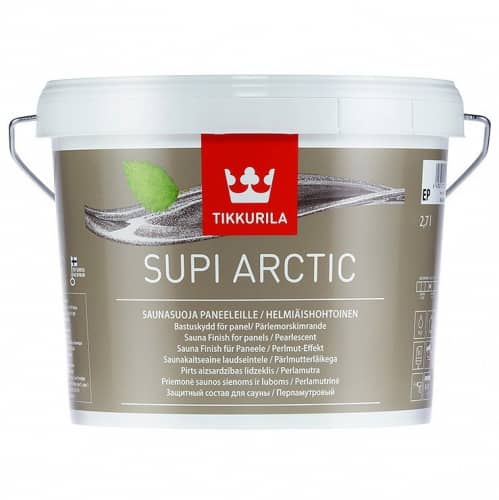 Купить Состав Tikkurila Supi Arctic EP защитный для бани 2,7 л по низкой цене