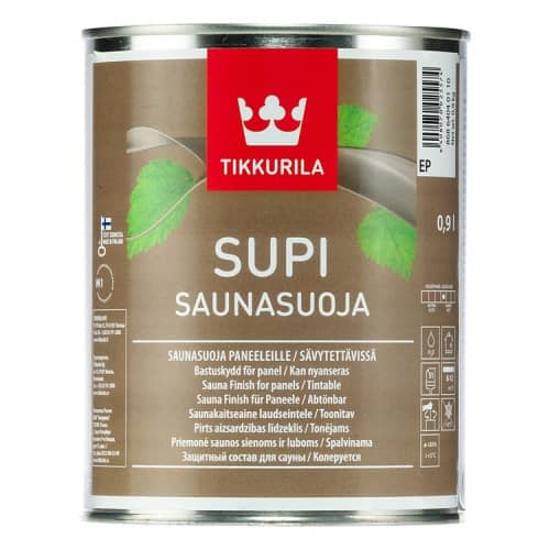 Купить Состав Tikkurila Supi Saunasuoja EP защитный 0,9 л по низкой цене